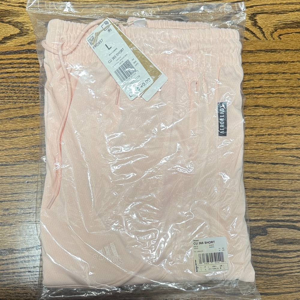 Adidas Kids Light Pink Shorts